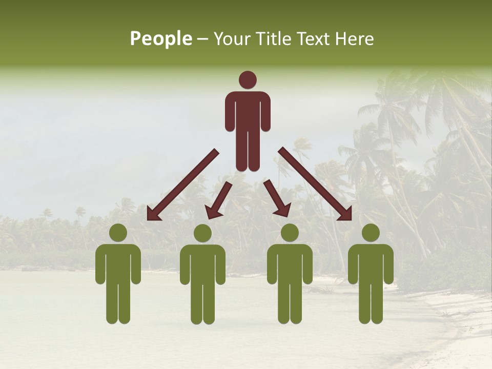 Atoll Palm Pacific PowerPoint Template