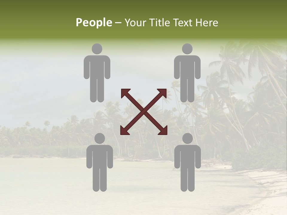 Atoll Palm Pacific PowerPoint Template