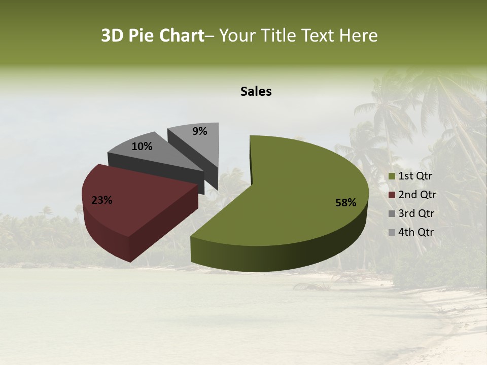 Atoll Palm Pacific PowerPoint Template