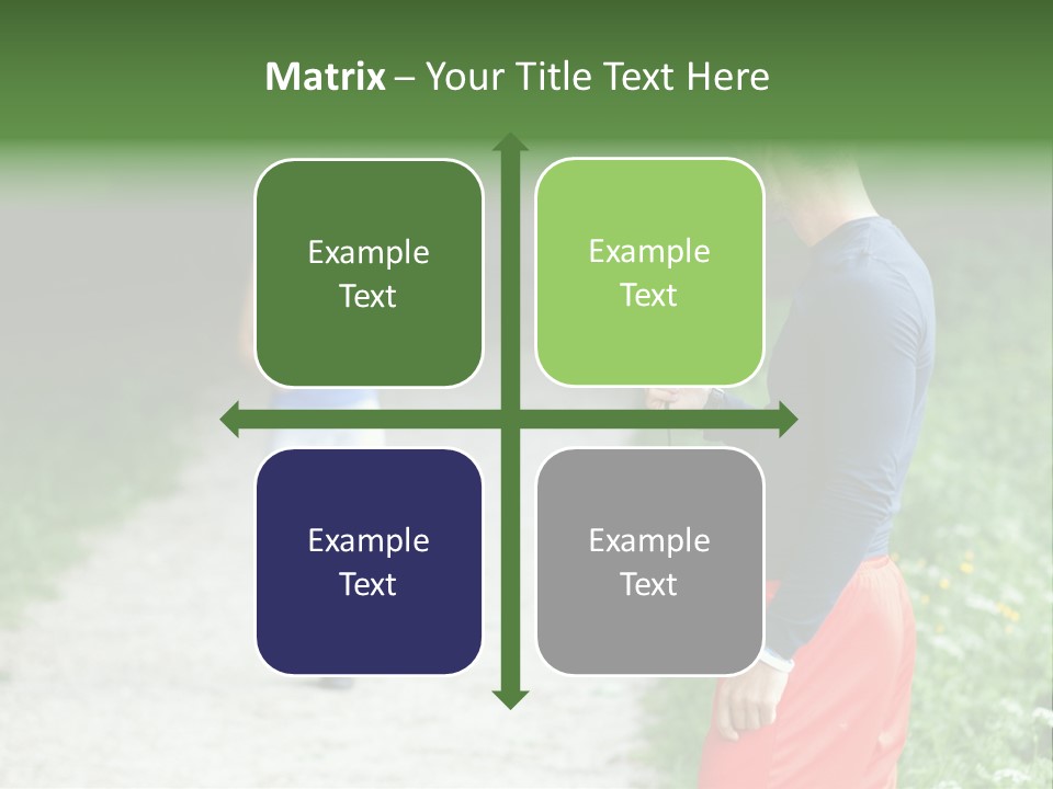 Woman Instructor Recreation PowerPoint Template