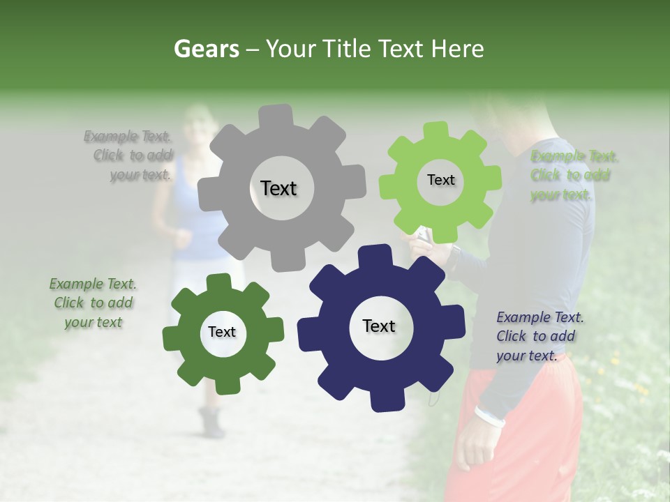 Woman Instructor Recreation PowerPoint Template