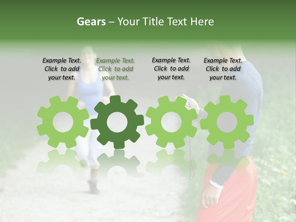 Woman Instructor Recreation PowerPoint Template