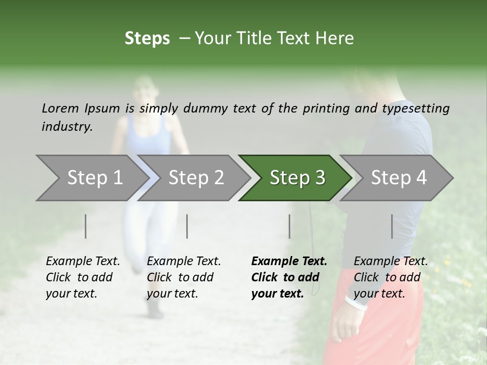 Woman Instructor Recreation PowerPoint Template
