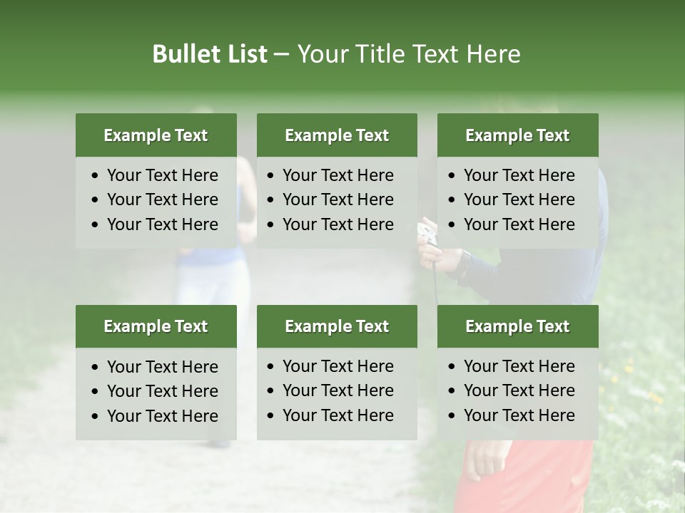 Woman Instructor Recreation PowerPoint Template