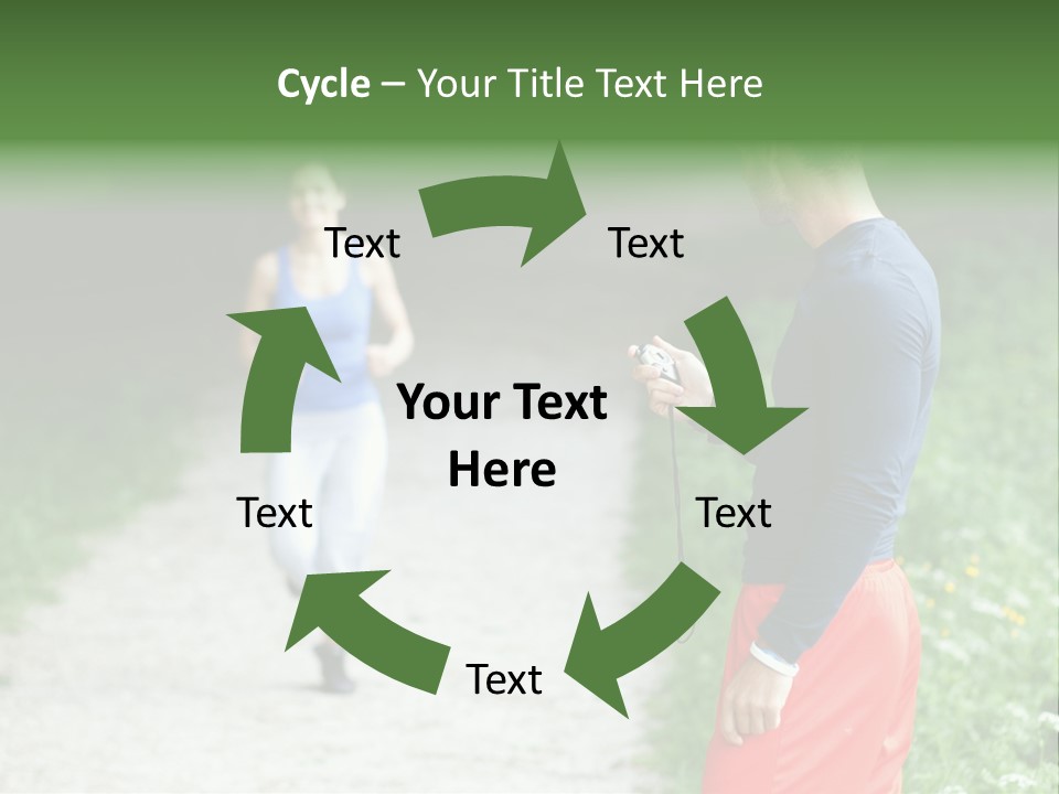 Woman Instructor Recreation PowerPoint Template