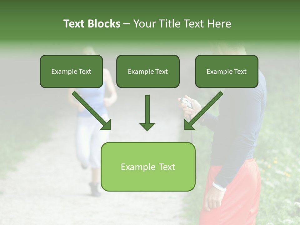 Woman Instructor Recreation PowerPoint Template