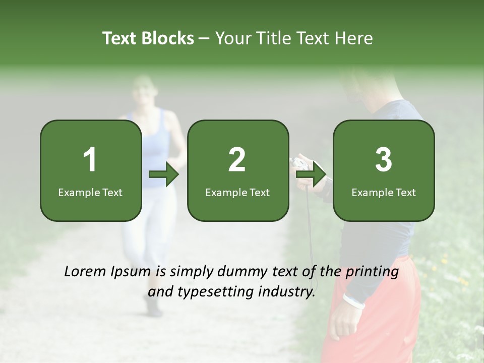 Woman Instructor Recreation PowerPoint Template