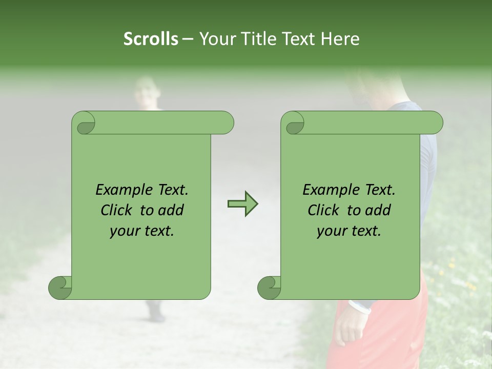 Woman Instructor Recreation PowerPoint Template