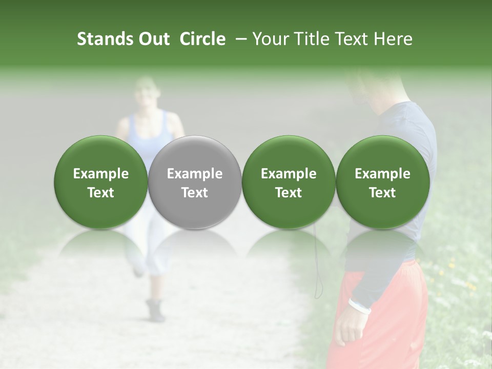 Woman Instructor Recreation PowerPoint Template