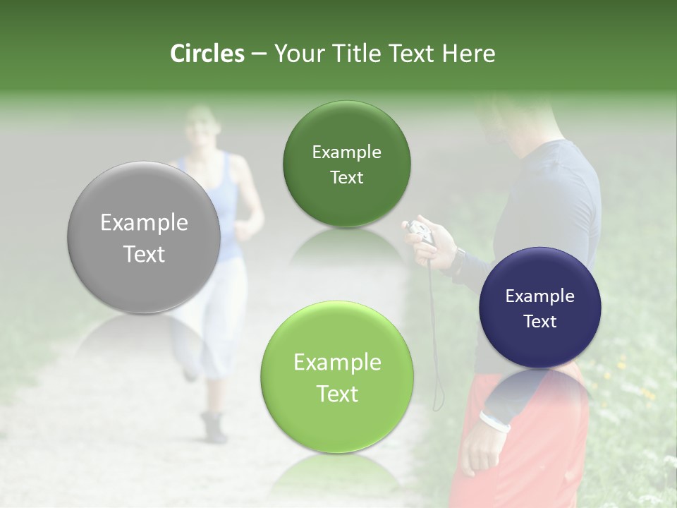 Woman Instructor Recreation PowerPoint Template