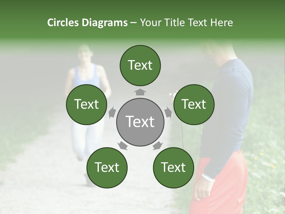 Woman Instructor Recreation PowerPoint Template