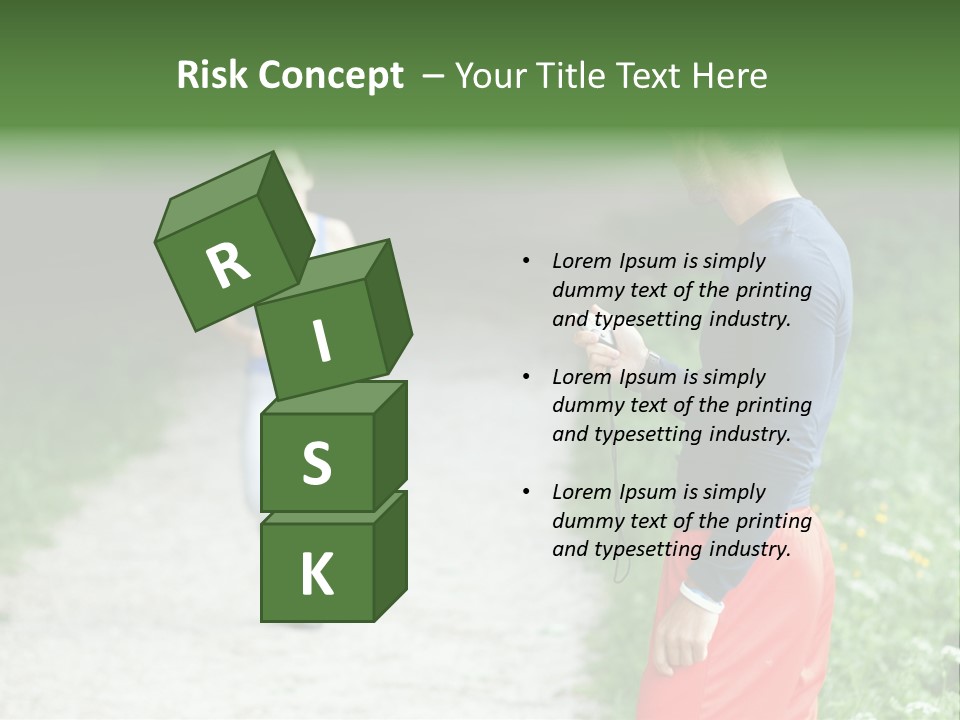 Woman Instructor Recreation PowerPoint Template