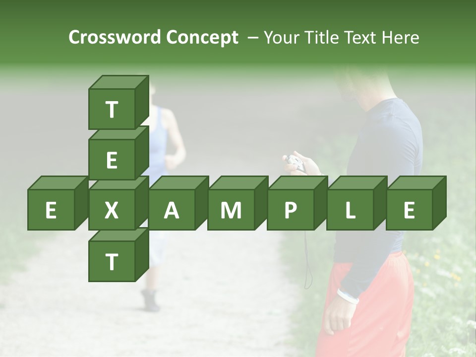 Woman Instructor Recreation PowerPoint Template