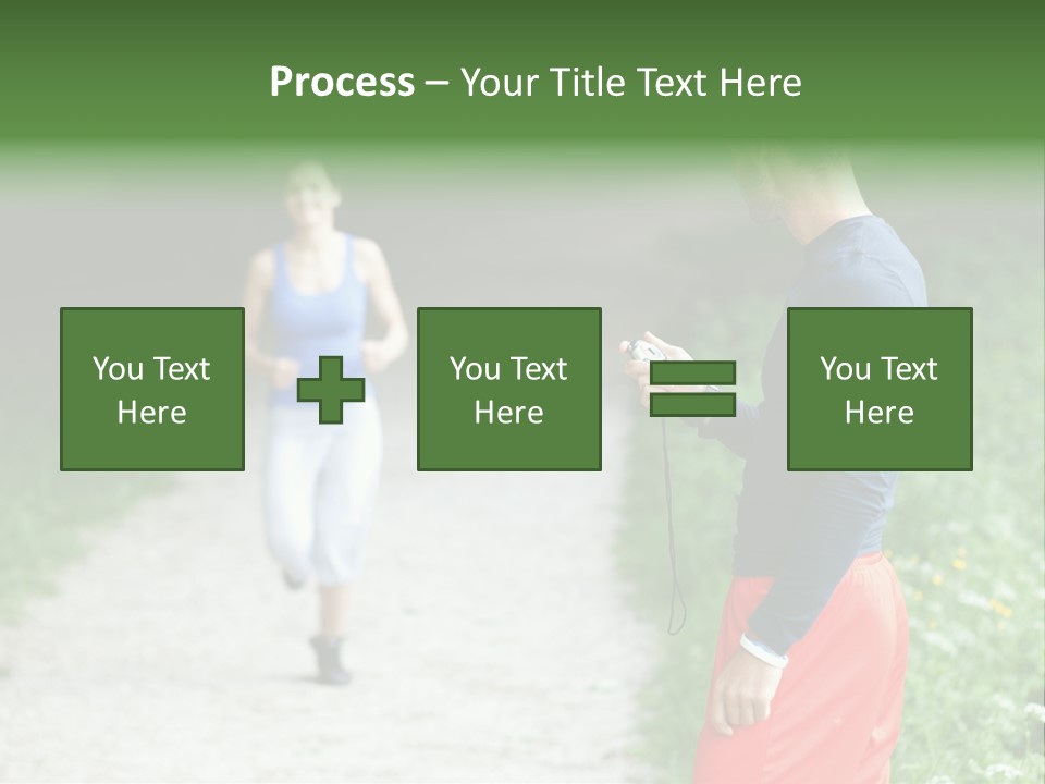 Woman Instructor Recreation PowerPoint Template