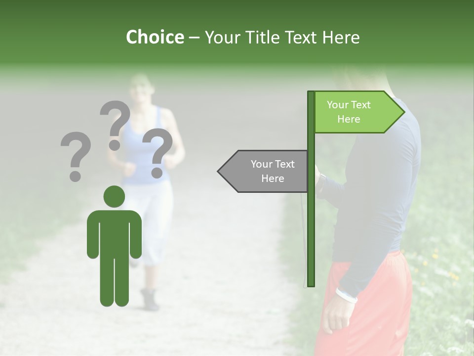 Woman Instructor Recreation PowerPoint Template