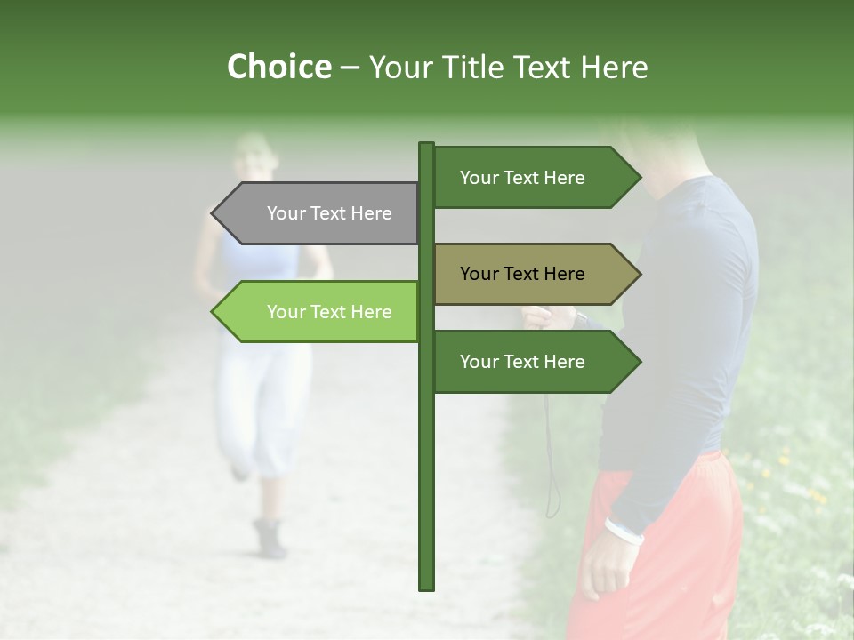 Woman Instructor Recreation PowerPoint Template