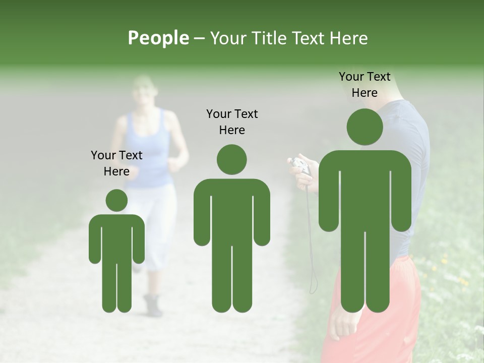 Woman Instructor Recreation PowerPoint Template