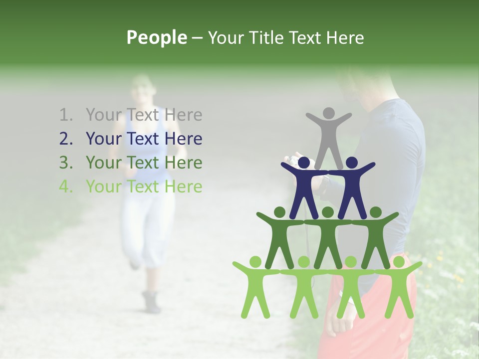 Woman Instructor Recreation PowerPoint Template