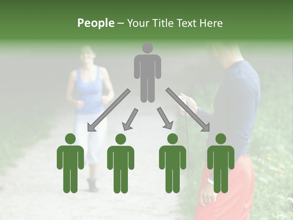 Woman Instructor Recreation PowerPoint Template