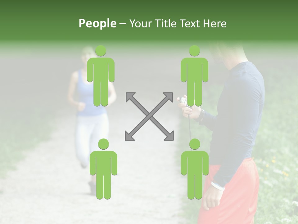 Woman Instructor Recreation PowerPoint Template