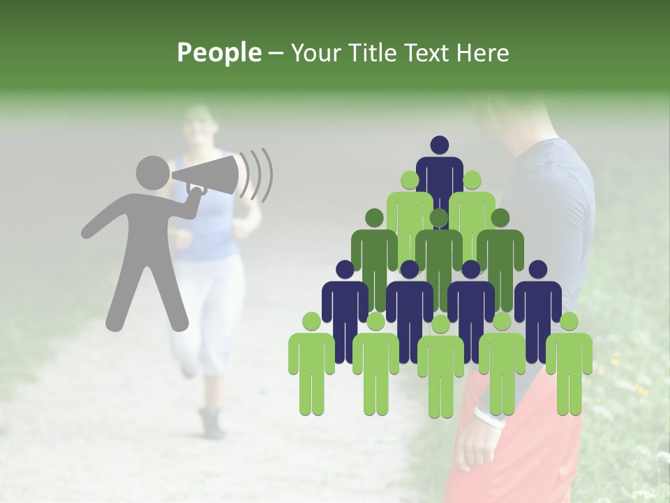 Woman Instructor Recreation PowerPoint Template