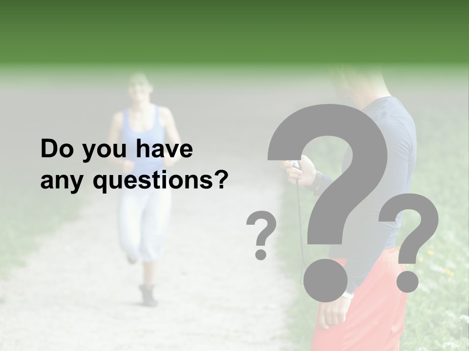 Woman Instructor Recreation PowerPoint Template