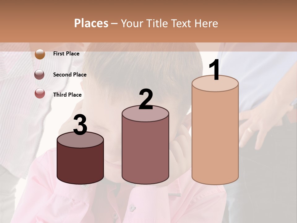 Yelling Parent Woman PowerPoint Template