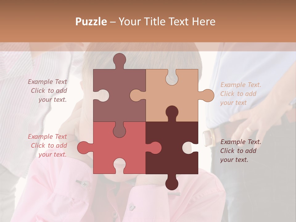 Yelling Parent Woman PowerPoint Template