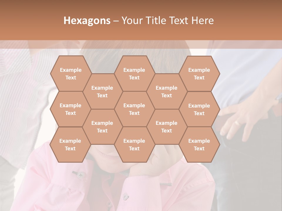 Yelling Parent Woman PowerPoint Template