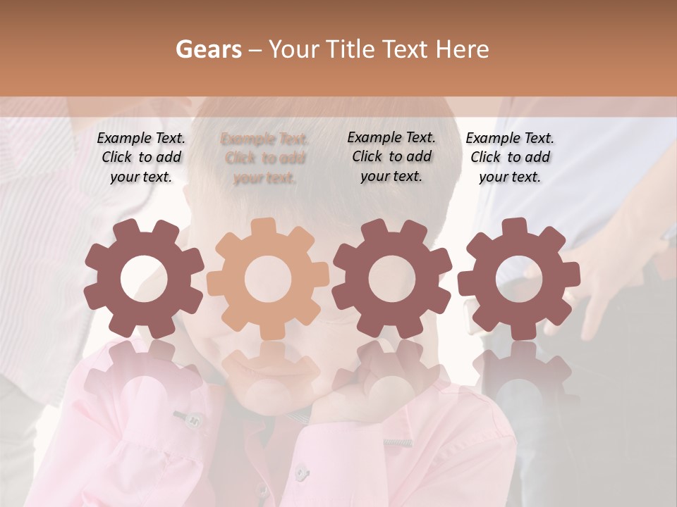 Yelling Parent Woman PowerPoint Template