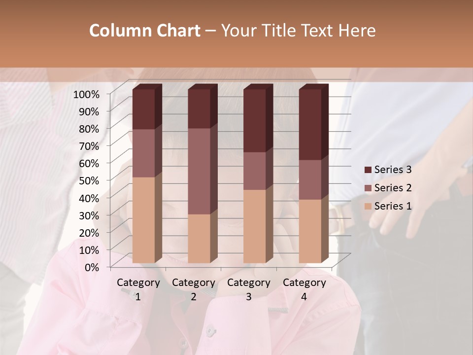 Yelling Parent Woman PowerPoint Template