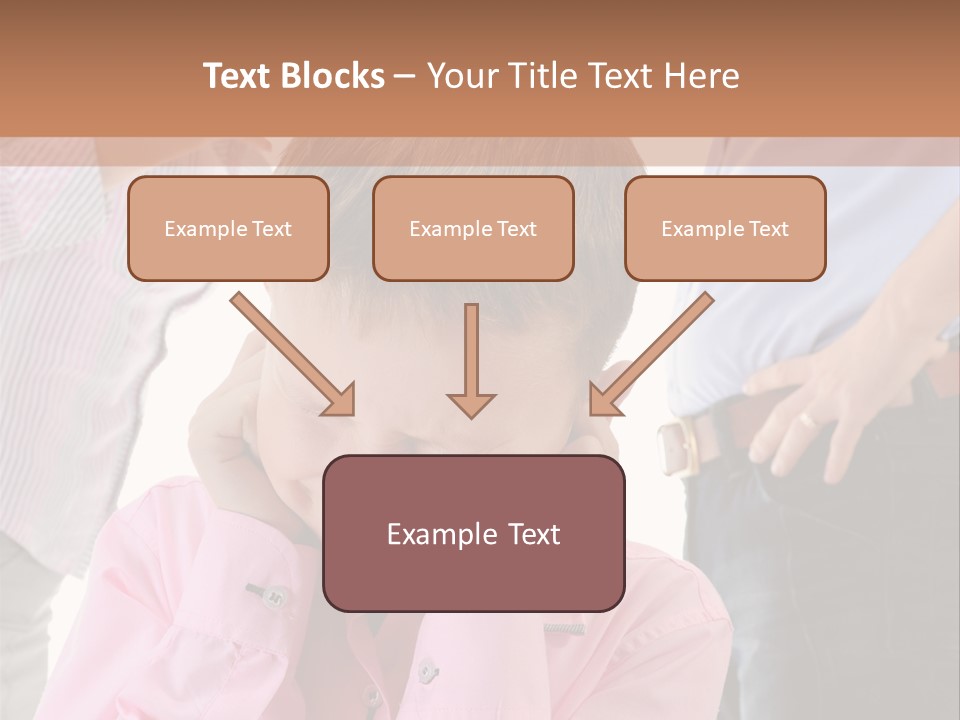 Yelling Parent Woman PowerPoint Template