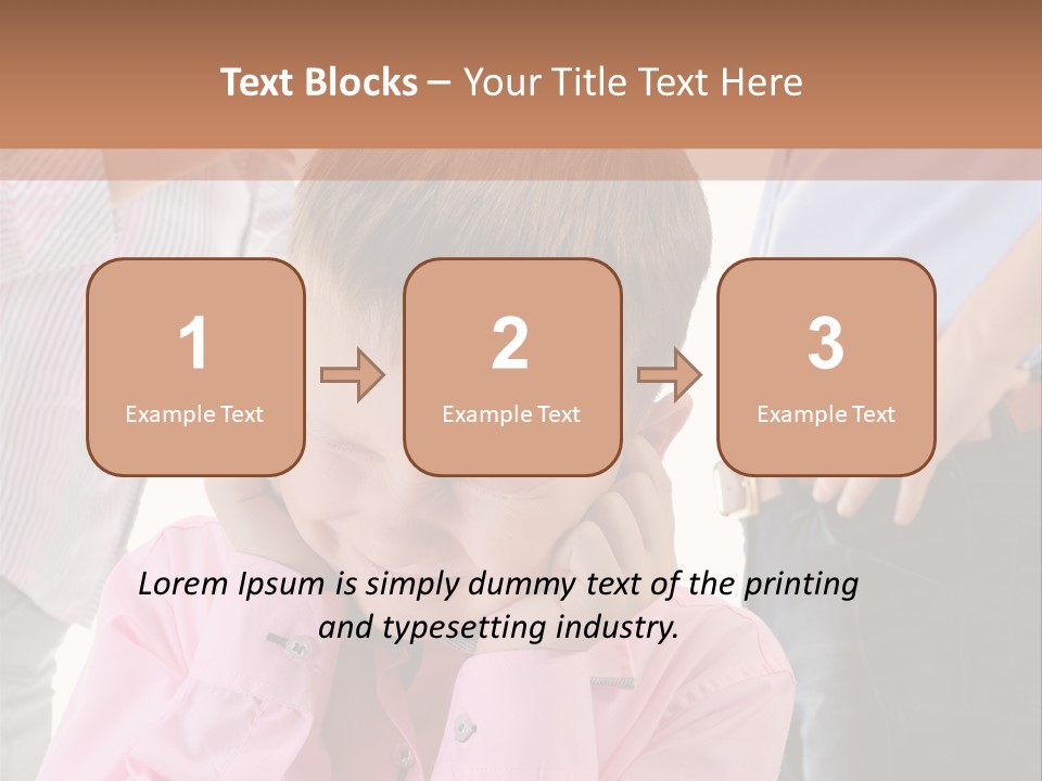 Yelling Parent Woman PowerPoint Template