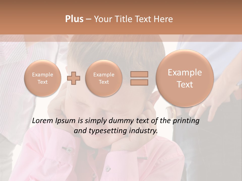 Yelling Parent Woman PowerPoint Template