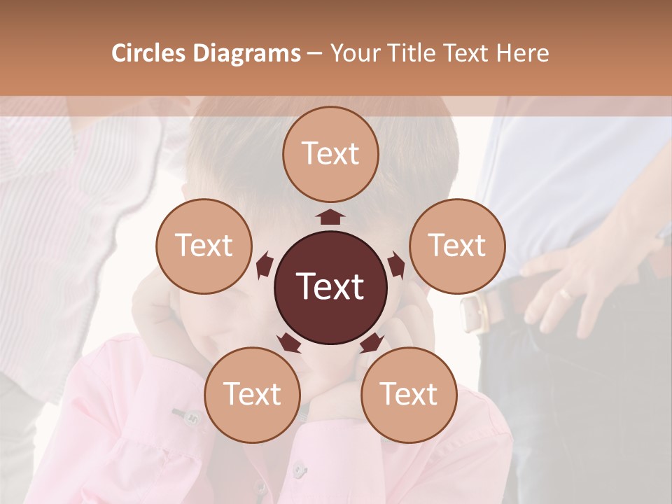 Yelling Parent Woman PowerPoint Template