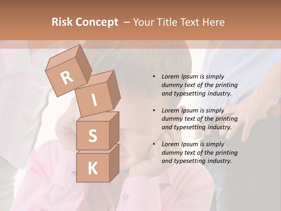 Yelling Parent Woman PowerPoint Template