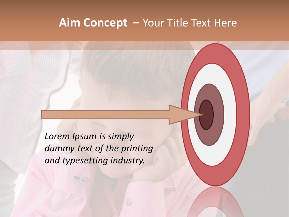 Yelling Parent Woman PowerPoint Template