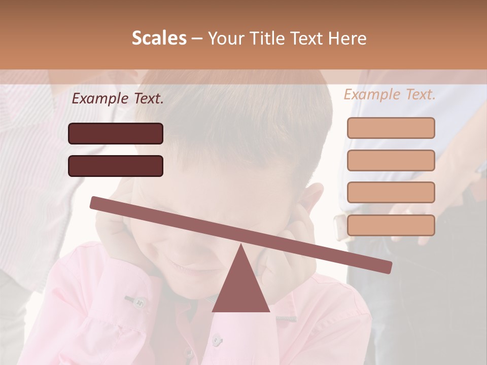 Yelling Parent Woman PowerPoint Template