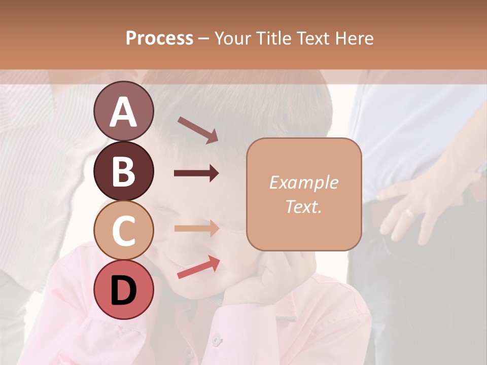 Yelling Parent Woman PowerPoint Template