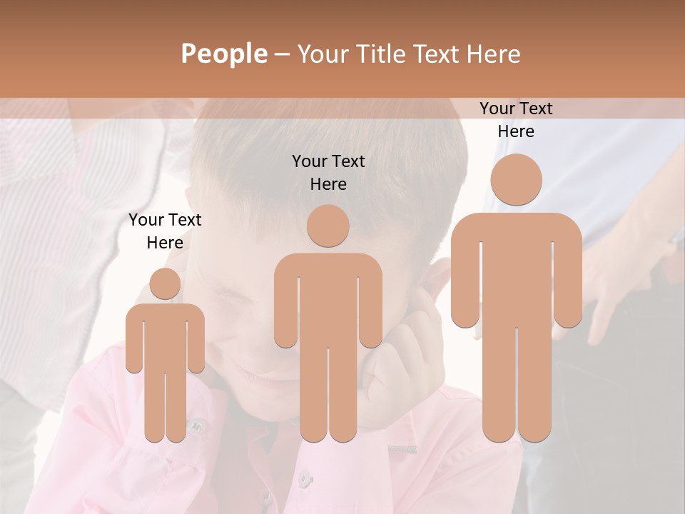 Yelling Parent Woman PowerPoint Template