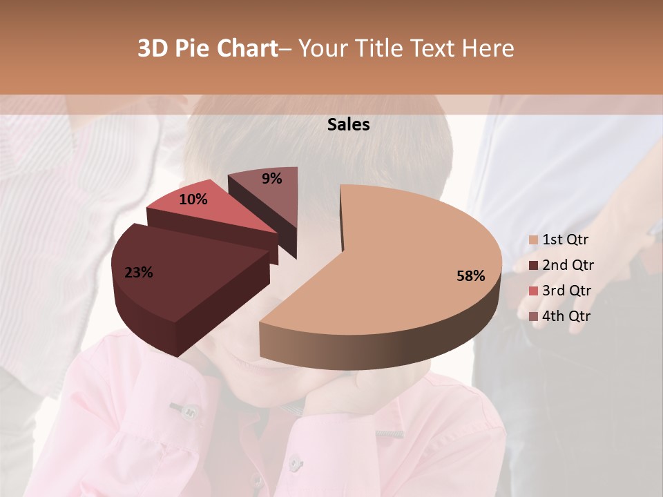 Yelling Parent Woman PowerPoint Template