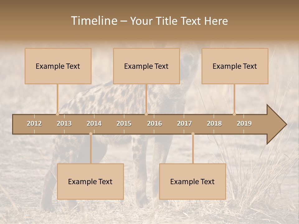 Zambia Predator Nationalpark PowerPoint Template