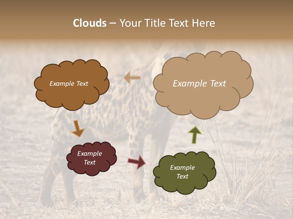 Zambia Predator Nationalpark PowerPoint Template