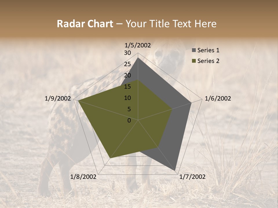 Zambia Predator Nationalpark PowerPoint Template