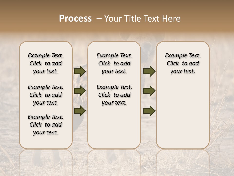 Zambia Predator Nationalpark PowerPoint Template