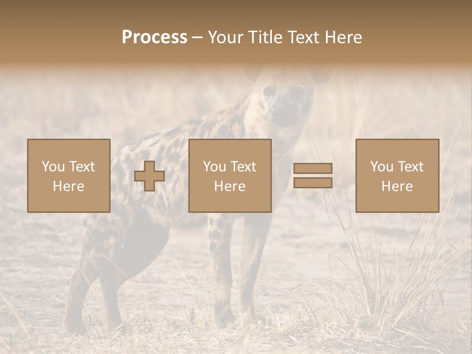Zambia Predator Nationalpark PowerPoint Template