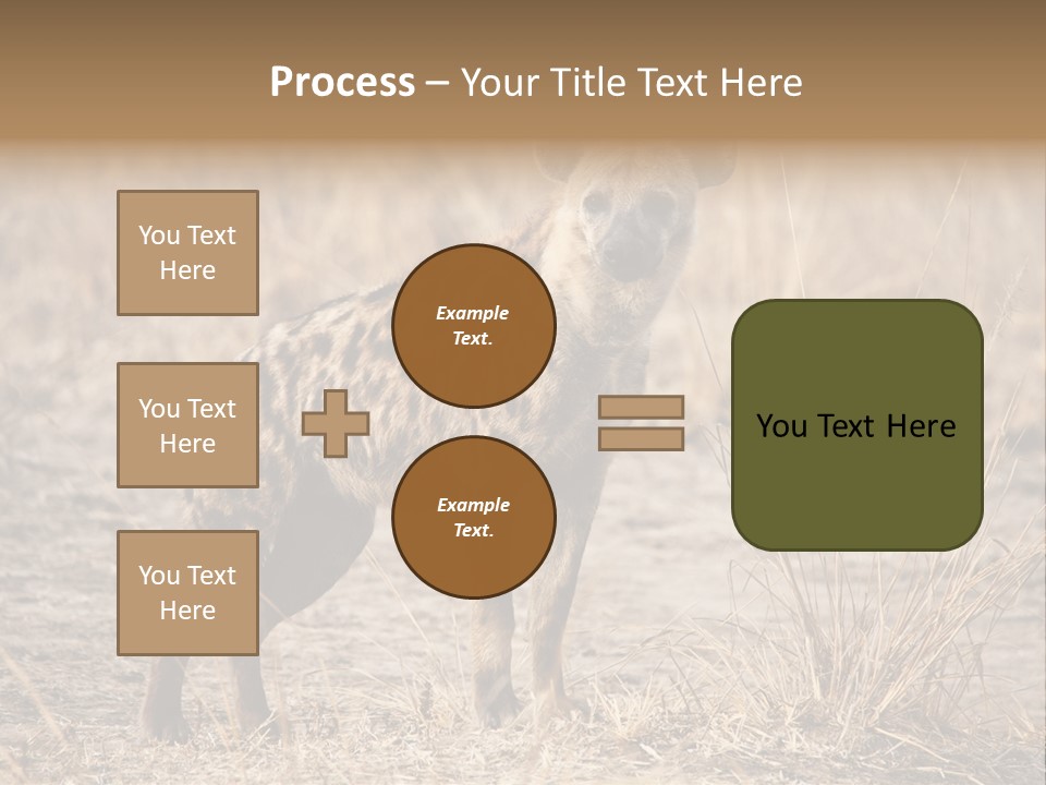 Zambia Predator Nationalpark PowerPoint Template