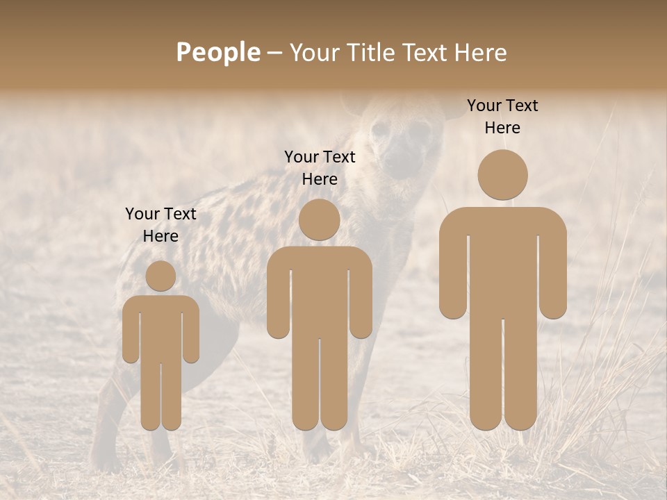 Zambia Predator Nationalpark PowerPoint Template