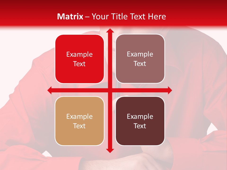Modern Person Thinking PowerPoint Template