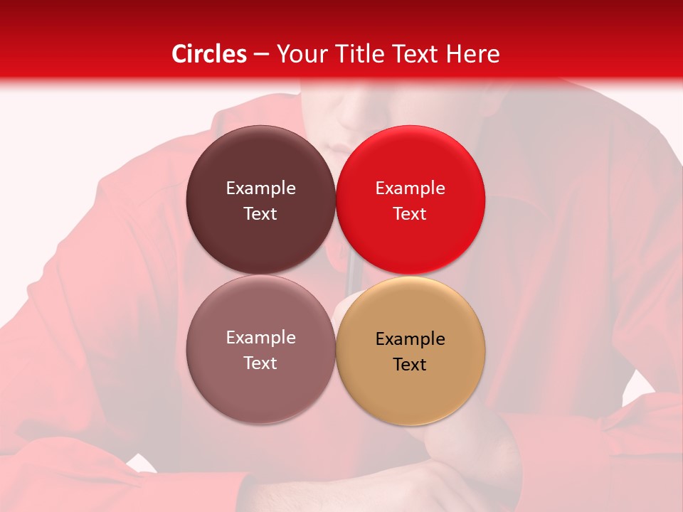 Modern Person Thinking PowerPoint Template